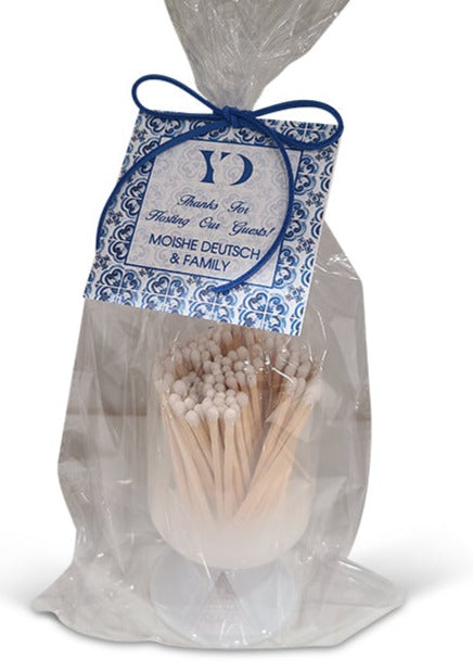 White Cloud Match Cloche, Comes wrapped with personalized tag