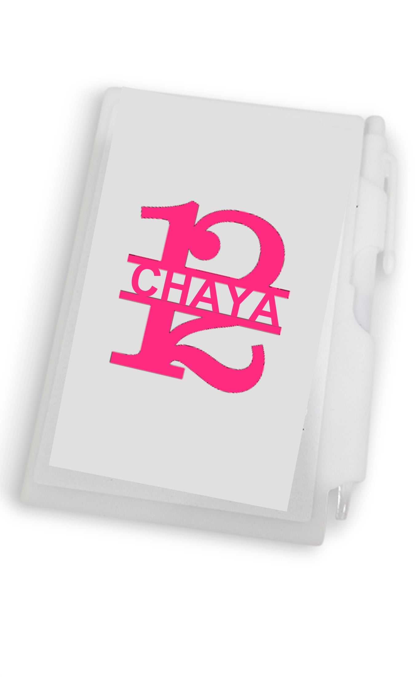 Number 12 Themed Personalized Notebook With Pen More Colors Available number-12-themed-personalized-notebook-with-pen-more-colors-available