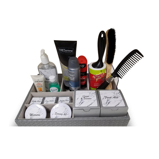Mens Amenity Tray (Tray style may vary based on availibility)