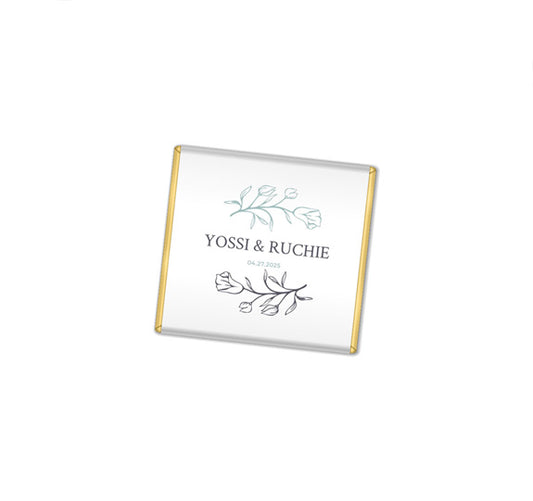 Personalized Chocolate Squares