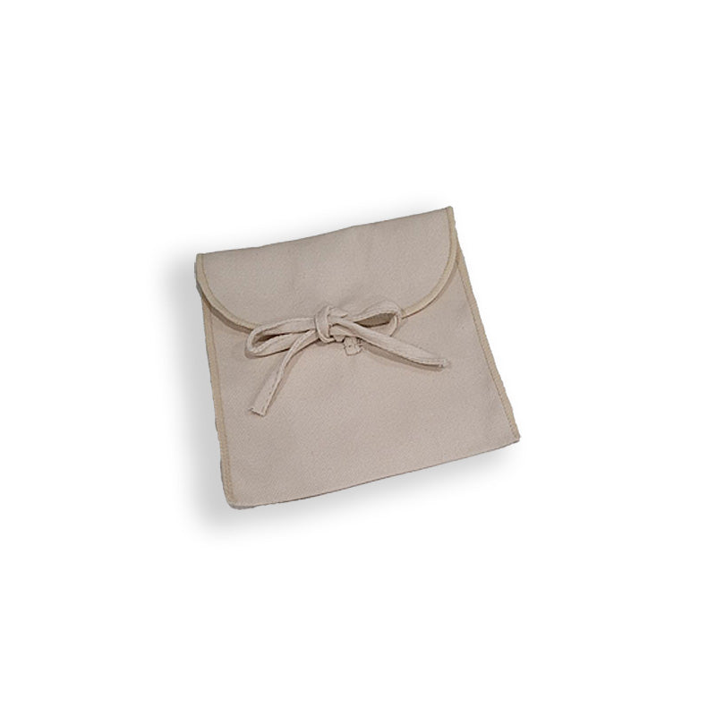 Personalized Cotton Upsherin Bow Pouch, More Colors Available.
