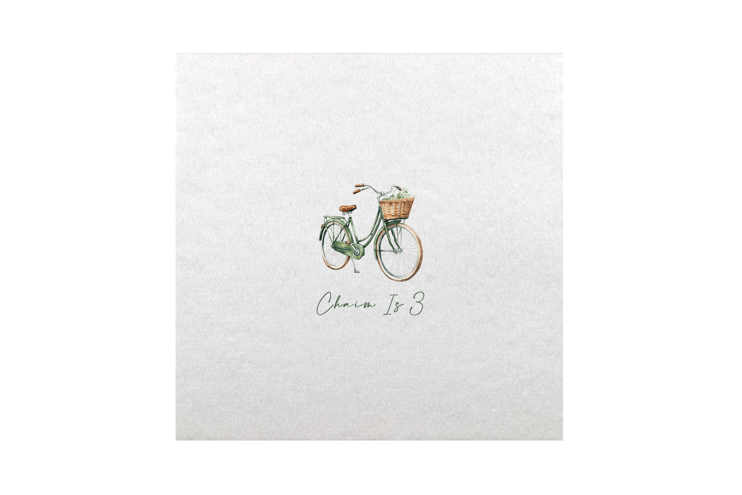 Upsherin Napkins Bike Design, Minimum of 100