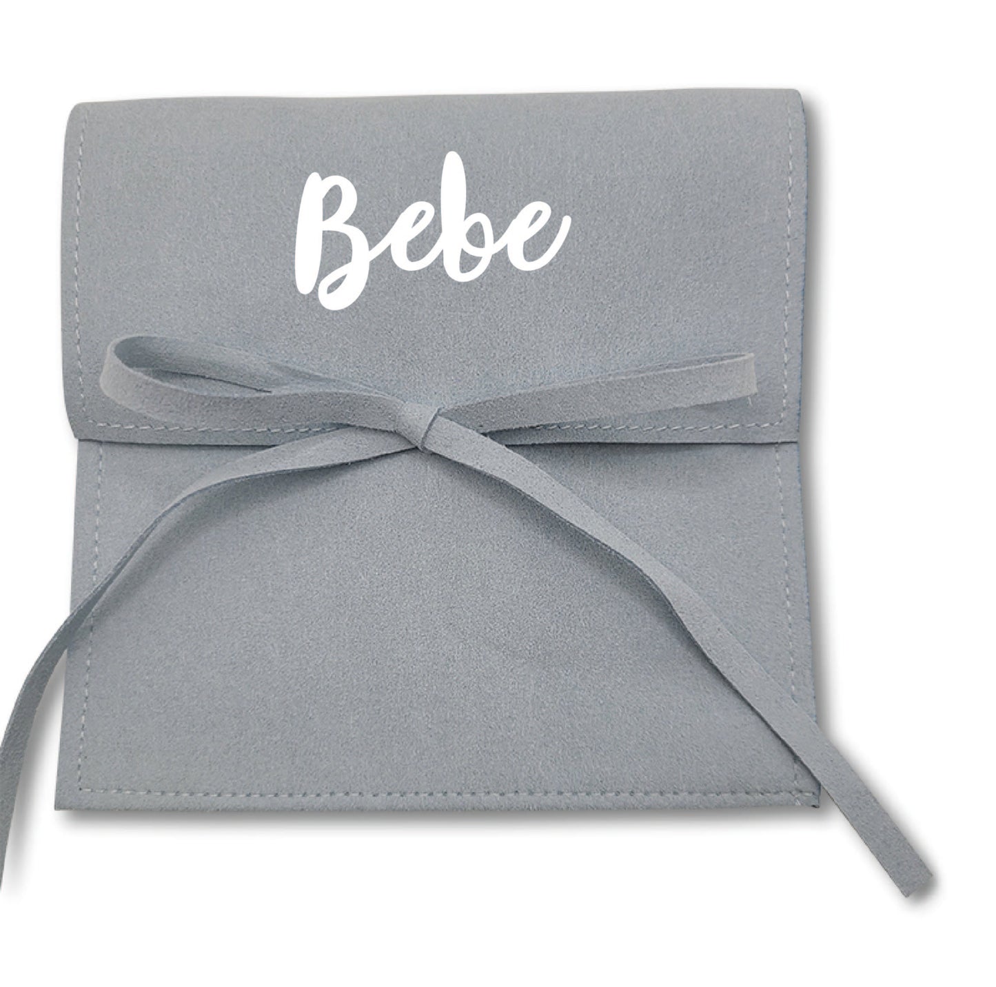 Microfiber Baby Pouch in light blue, More colors available.