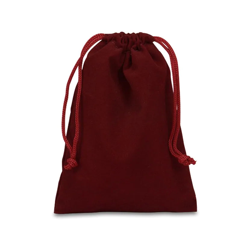 Velvet Aufruf Throw Bag, with optional personalized tag. Available in more colors. (Contents not Included)