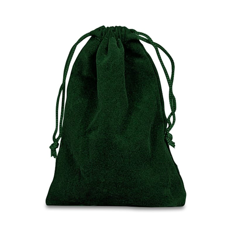 Velvet Aufruf Throw Bag, with optional personalized tag. Available in more colors. (Contents not Included)