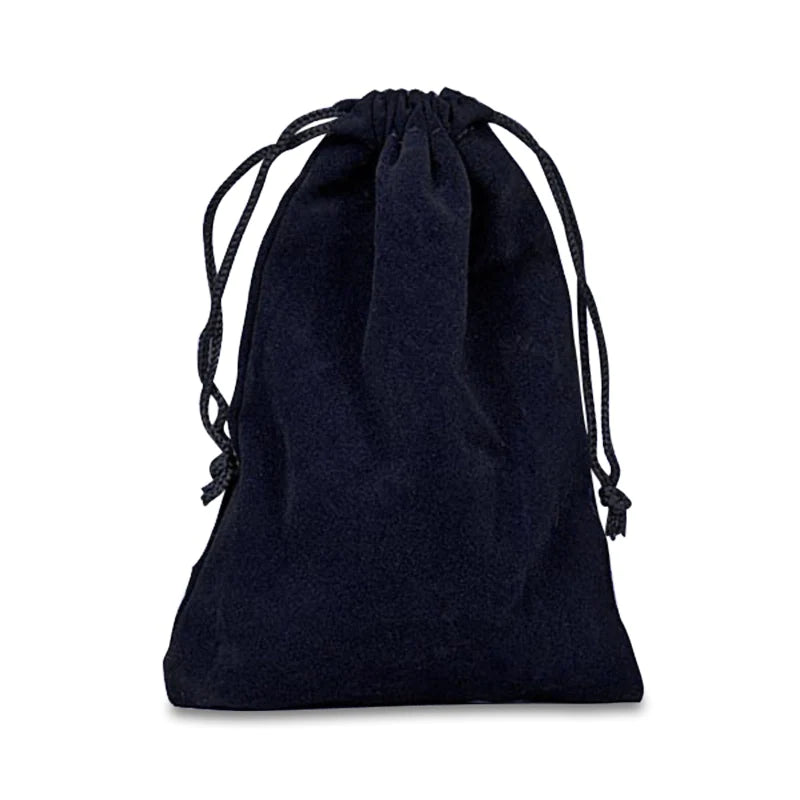Velvet Aufruf Throw Bag, with optional personalized tag. Available in more colors. (Contents not Included)