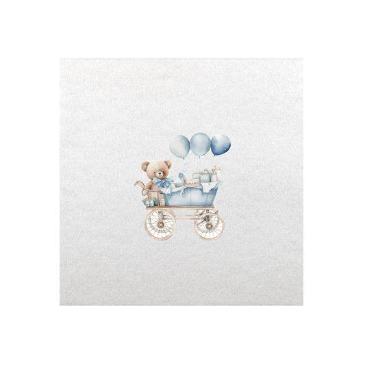 Baby Themed Full Color Linen Type Napkins, Choose from a variety of designs.