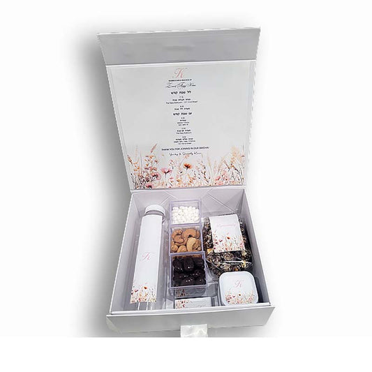 Pink Wildflower Ribbon Welcome Box