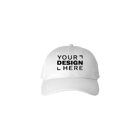 White Personalized Cap