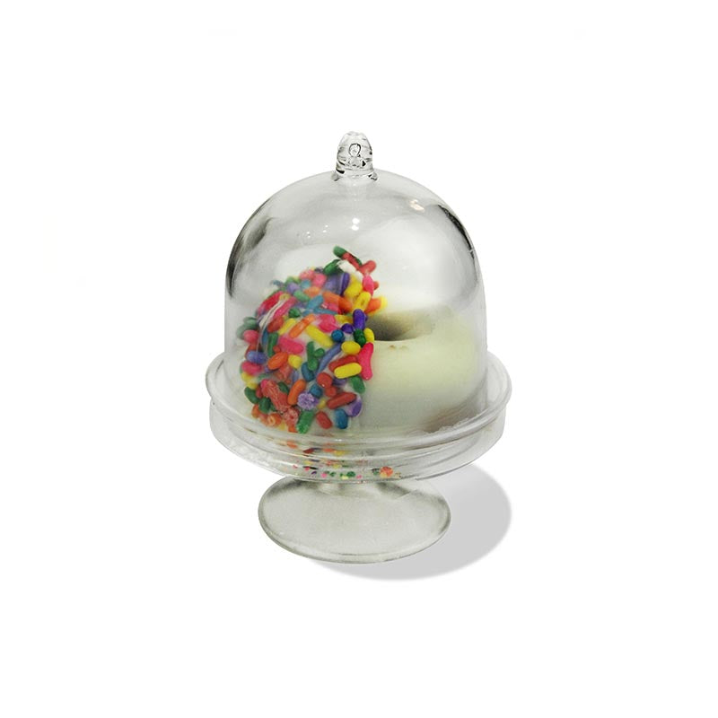 Chocolate Donuts In Mini Stand with Personalized Tag