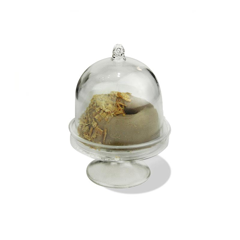 Chocolate Donuts In Mini Stand with Personalized Tag