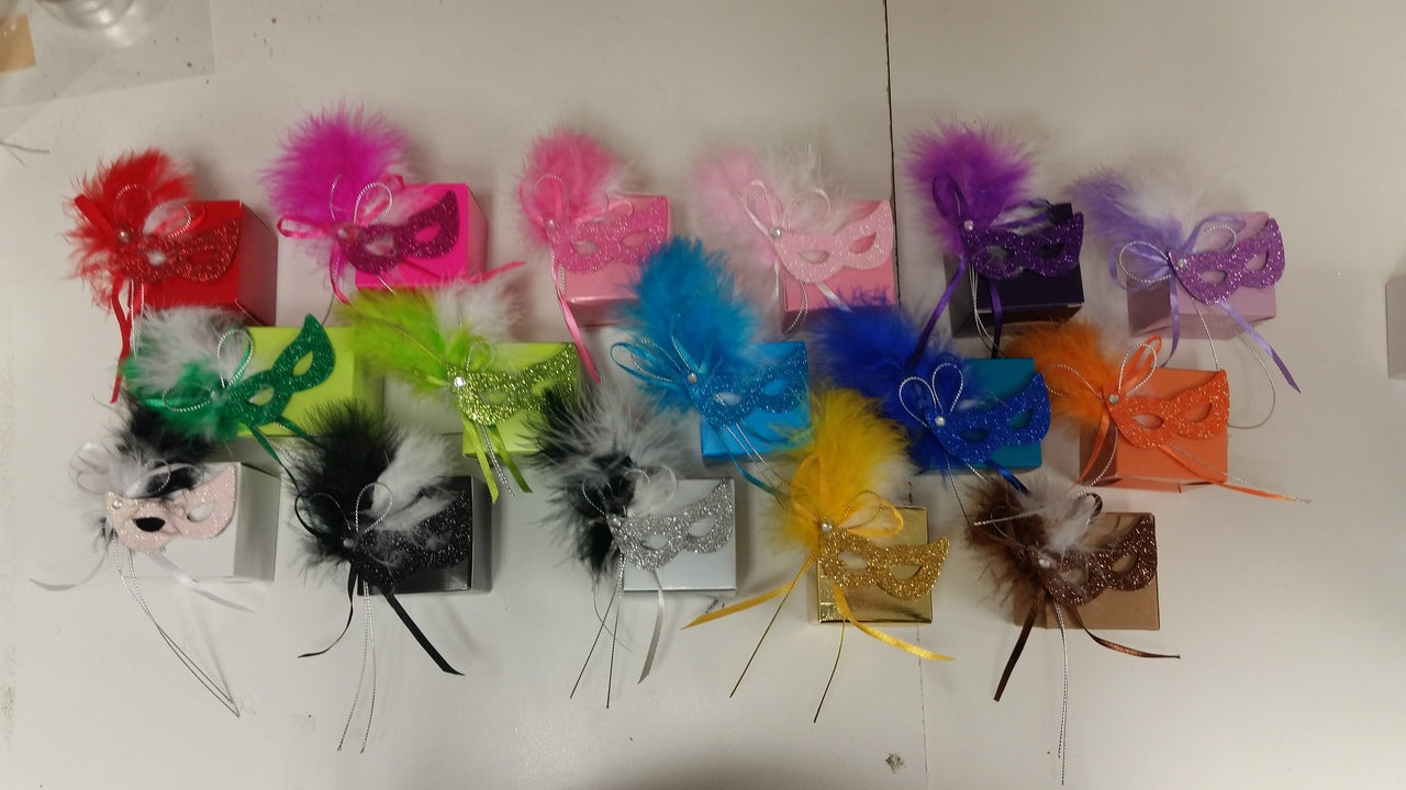 2 x 2 Favor Box With Mask