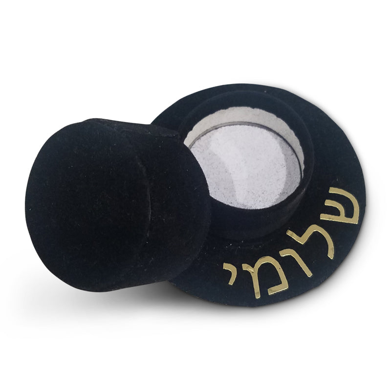 Personalized Velvet Fillable Hatbox