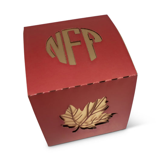 Leaf Wrap favor box
