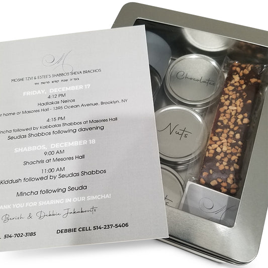 Classic Grey Tin Welcome Package