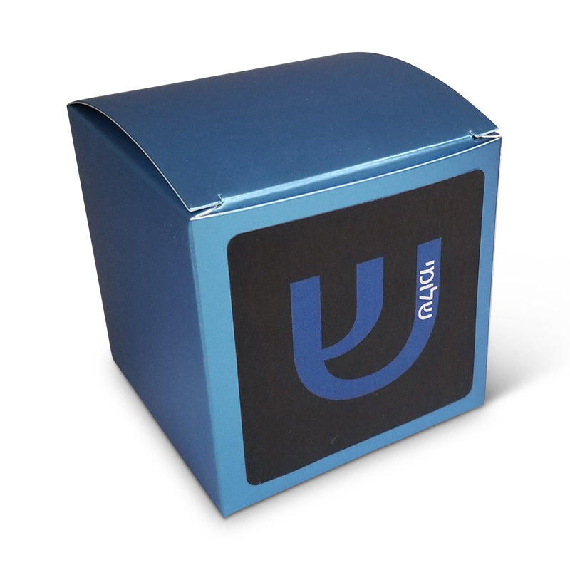 Tuck Top 3x3 Box with Initial & Name Label