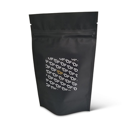 Zipper Pouch with Repeat Text Label