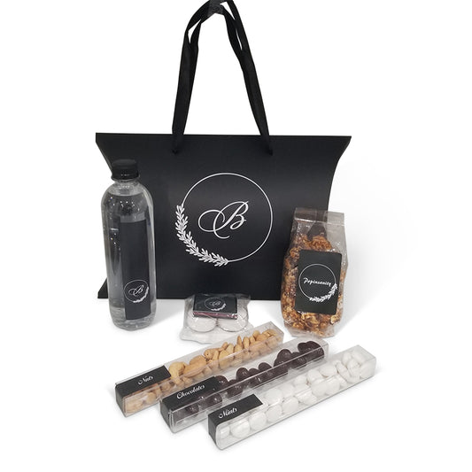 Black & White Pillow Box Welcome Package