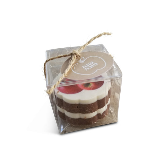 Rosh Hashanah Double Chocolate Favors, Personalized Tag Available