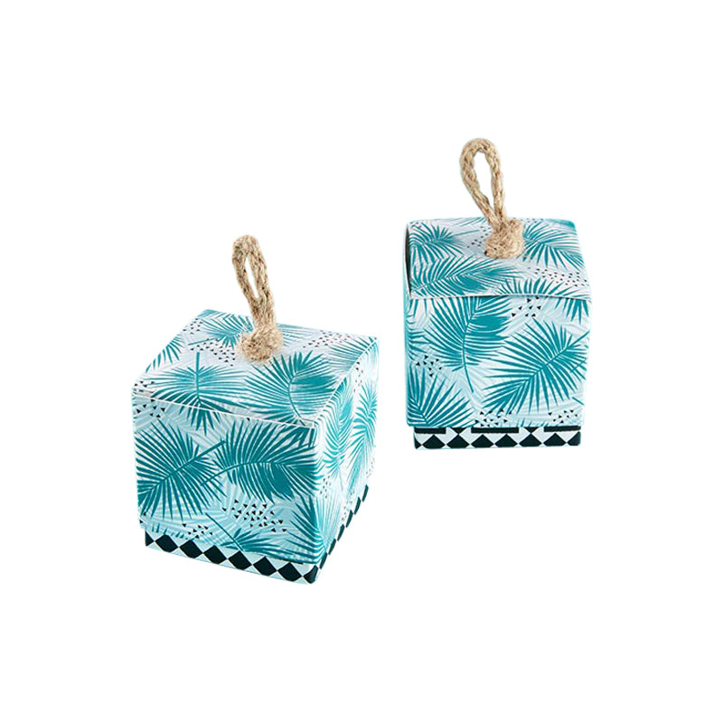 Tropical Chic Palms Favor Box