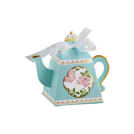Tea Time Whimsy Teapot Favor Box
