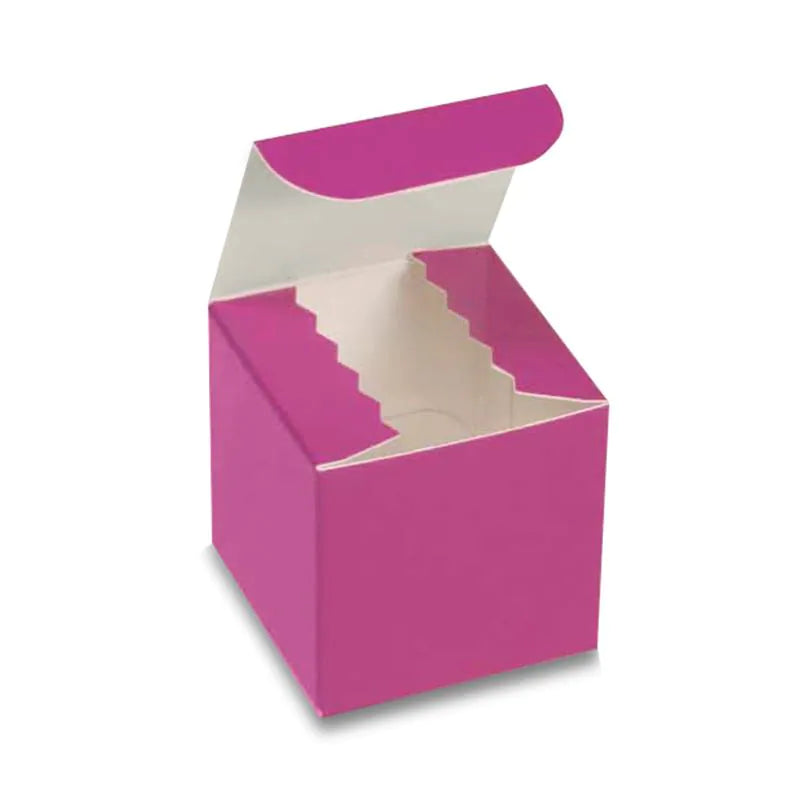2x2 High Gloss Tuck Top Boxes. 11 Colors Available.