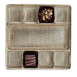 8 oz. square gold insert for 5 3/4" Box