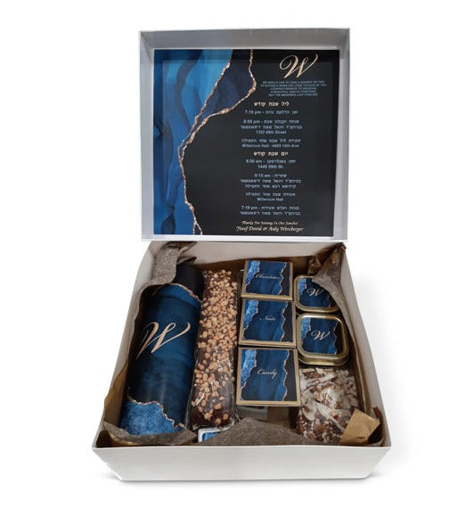 Navy Agate Welcome Package