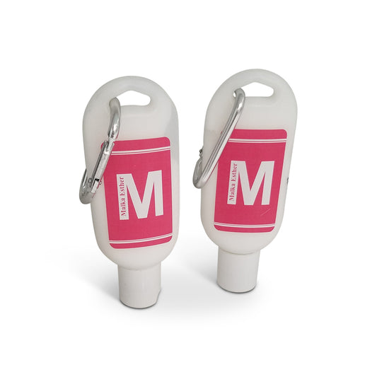 Personalized Sunscreen Favors