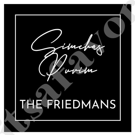 Basic Border Label or Tag