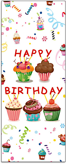 Cellophane Birthday Bag (Pack of 30)