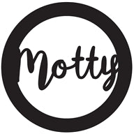 Circle with English Name Personalized Lasercut Tag