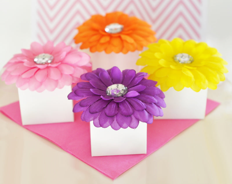 Flower Favor Boxes (set of 12)