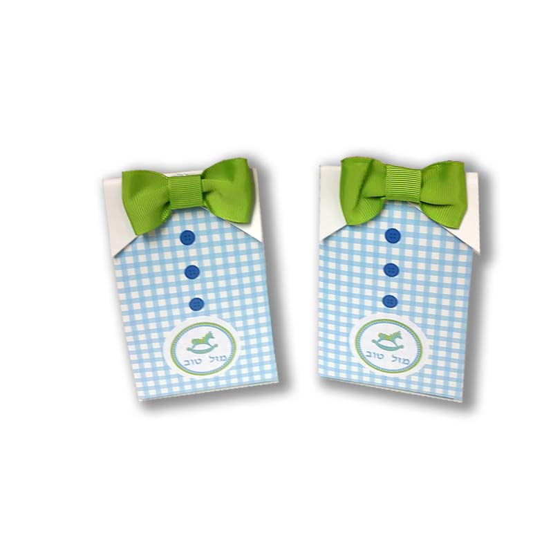 "MY LITTLE MAN" CANDY BOXES Blue or Green, Limited quantity