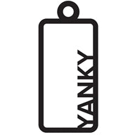 Modern Rectangle Personalized Lasercut Tag