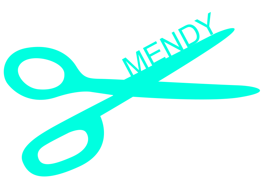 Scissors with name Personalized Lasercut Label