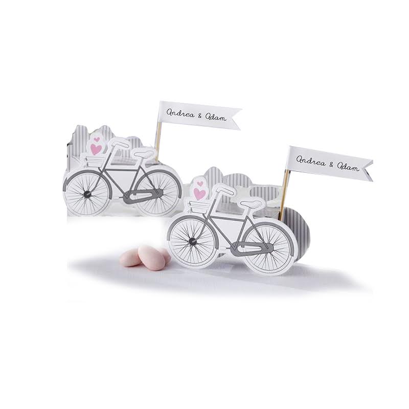 VINTAGE-INSPIRED BICYCLE FAVOR BOX