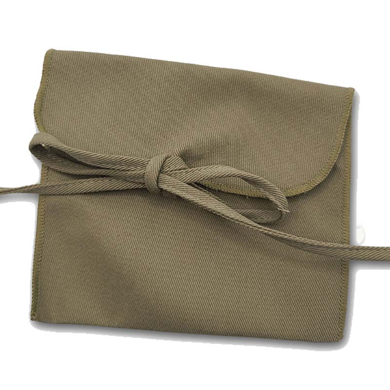 Personalized Cotton Upsherin Bow Pouch, More Colors Available.