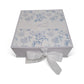 White Velvet French Toile Design Welcome Box