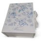 White Magnetic French Toile Design Welcome Box