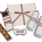 Envelope Pouch with Frayed Edge Tan Welcome Package