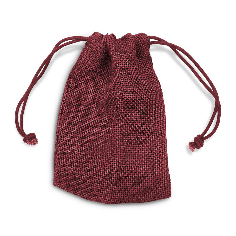 Green or Burgundy Burlap Upsherin Bag Limited Quantities (Personalization Not Included)