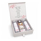 White Cherry Blossom Design Welcome Box