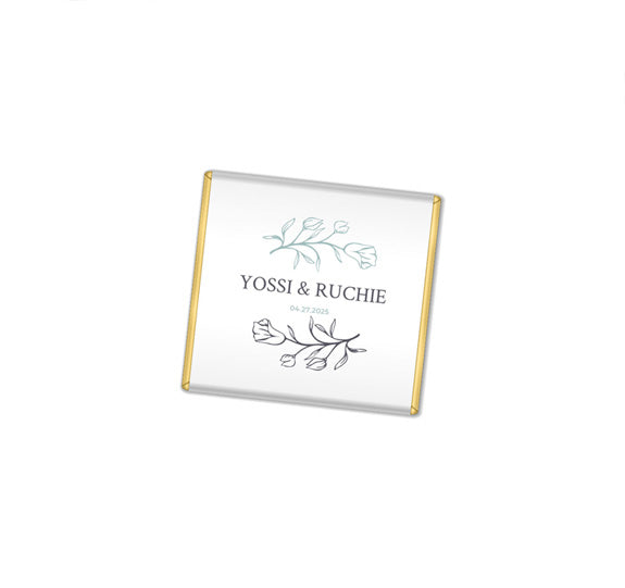 Personalized Chocolate Squares