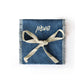 Denim Pouch with Frayed Edges Personalized Upsherin Pouch