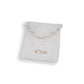 White Cotton Personalized Envelope Pouch with Button Closure