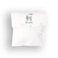 White Personalized Microfiber Vachnacht Peckel Bag (Choice of Designs)