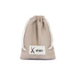 Taupe Waffle Weave Upsherin Bag, (Choice of Designs)