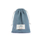 Dusty Blue Waffle Weave Upsherin Bag, (Choice of Designs)