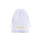 White Teddy Bear Design Waffle Weave Vachnacht Bag